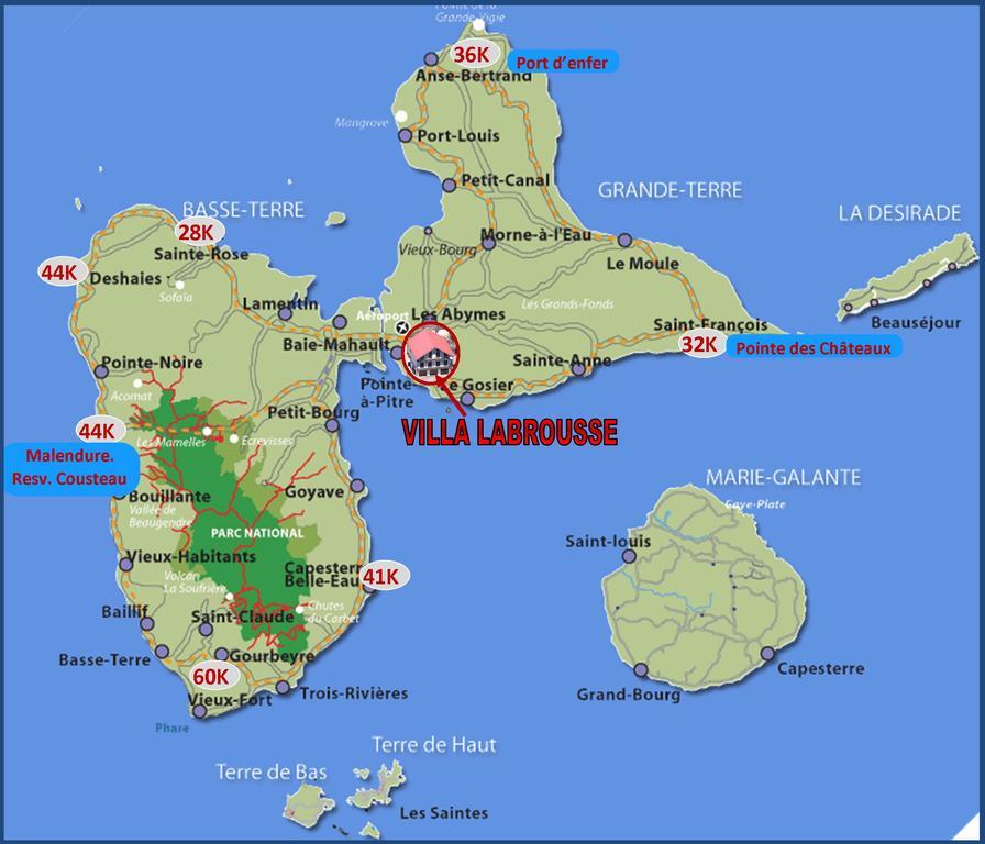 Villa Labrousse Le Gosier  Luaran gambar